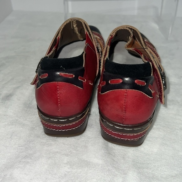 L’Artiste spring step sherbet slip on shoes/clogs. Leather. Size 37. EUC. - Picture 4 of 6